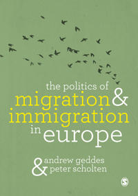 Kirjan kansi "The Politics of Migration and Immigration in Europe"
