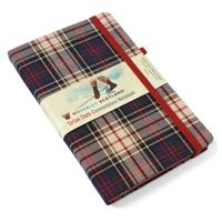 Waverley Kinloch Anderson Dress Large Commonplace Tartan Notebook with Pen Loop (21cm x 13cm)