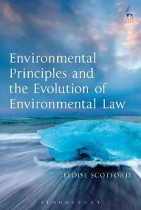 Kirjan kansi "Environmental Principles and the Evolution of Environmental Law"