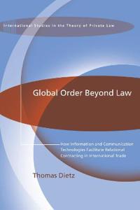 Kirjan kansi "Global Order Beyond Law"