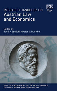 Kirjan kansi "Research Handbook on Austrian Law and Economics"