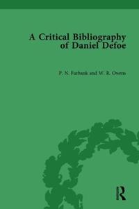 Bokomslag för "A Critical Bibliography of Daniel Defoe"