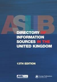 Bokomslag för "ASLIB Directory of Information Sources in the United Kingdom"
