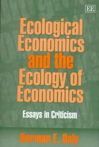 Bokomslag för "Ecological Economics and the Ecology of Economics"