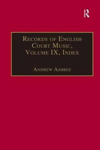 Records of English Court Music