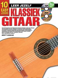 10 Easy Lessons Leer Jezelf Klassiek Gitaar (+cd,dvd)