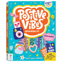 Mindful Me Positive Vibes Colouring Kit