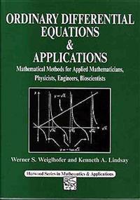 Ordinary Differential Equations and Applications