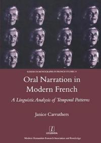 Bokomslag för "Oral Narration in Modern French"