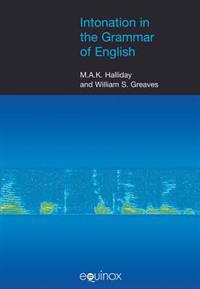 Kirjan kansi "Intonation in the Grammar of English"