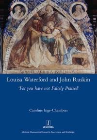 Kirjan kansi "Louisa Waterford and John Ruskin"