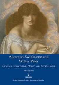 Kirjan kansi "Algernon Swinburne and Walter Pater"