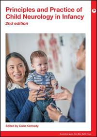 Kirjan kansi "Principles and Practice of Child Neurology in Infancy"