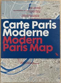 Modern Paris Map : Carte Paris Moderne