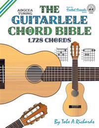 Bokomslag för "The Guitalele Chord Bible: ADGCEA Standard Tuning 1,728 Chords"