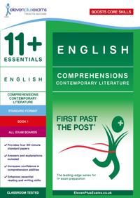 11+ English Comprehensions: Contemporary Literature Book 1 (Standard Format)
