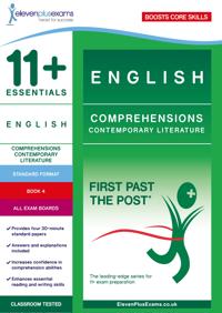 11+ English: Comprehensions Contemporary Literature Book 4 (Standard Format)