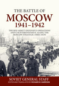 Kirjan kansi "The Battle of Moscow 1941-1942"