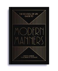 Kirjan kansi "The School of Life Guide to Modern Manners"