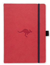 Dingbats* Wildlife A5+ Graph - Red Kangaroo Notebook