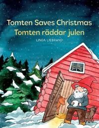 Bokomslag för "Tomten Saves Christmas - Tomten räddar julen"