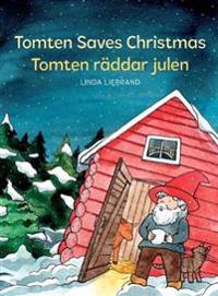 Bokomslag för "Tomten Saves Christmas - Tomten räddar julen"