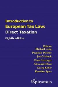 Introduction to European Tax Law on Direct Taxation