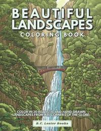 Beautiful Landscapes Coloring Book