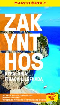 Zakynthos and Kefalonia Marco Polo Pocket Travel Guide - with pull out map