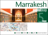 Marrakesh PopOut Map - pocket size pop up city map of Marrakesh