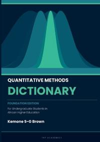 Quantitative Methods Dictionary