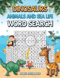 Dinosaurs Animals and Sea Life Word Search