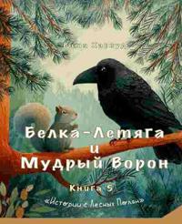 The Flying Squirrel and the Raven/Белка-Летяга и Мудрый Ворон