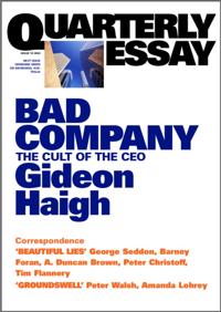 Quarterly Essay