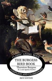 Kirjan kansi "The Burgess Bird Book for Children - b&w"