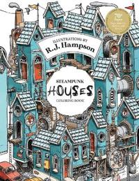 Steampunk Houses Coloring Book