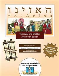 Bar/Bat Mitzvah Survival Guides: Ha-Azinu (Weekdays & Shabbat pm)