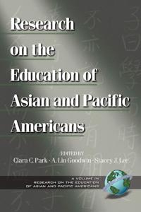 Kirjan kansi "Research on the Education of Asian and Pacific Americans"