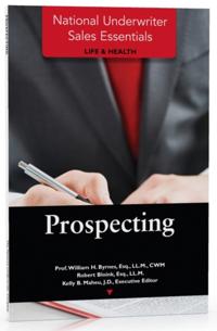 National Underwriter Sales Essentials (Life & Health): Prospecting