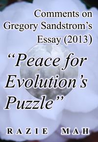 Comments on Gregory Sandstrom's Essay (2013) &quote;Peace for Evolution's Puzzle&quote;