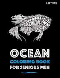 Ocean Coloring Book For Seniors Men