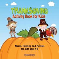 Bokomslag för "Thanksgiving Activity Book for Kids"