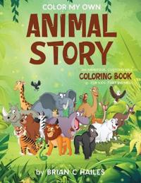 Bokomslag för "Color My Own Animal Story"