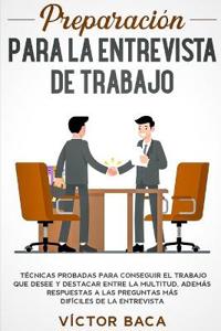 Bokomslag för "Preparación para la entrevista de trabajo"