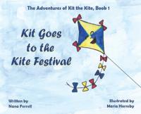 Kirjan kansi "Kit Goes to the Kite Festival"