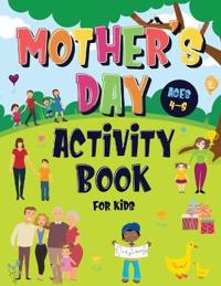 Mother's Day Activity Book for Kids Ages 4-8