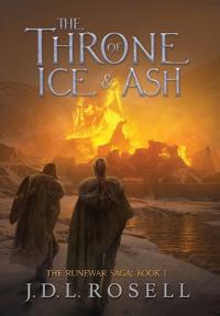 Bokomslag för "The Throne of Ice and Ash (The Runewar Saga #1)"