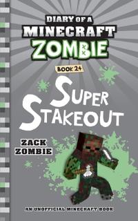 Kirjan kansi "Diary of a Minecraft Zombie Book 24"
