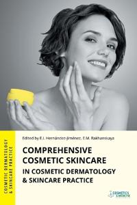 Kirjan kansi "Comprehensive Cosmetic Skincare in Cosmetic Dermatology & Skincare Practice"