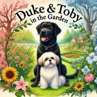 Duke and Toby In The Garden